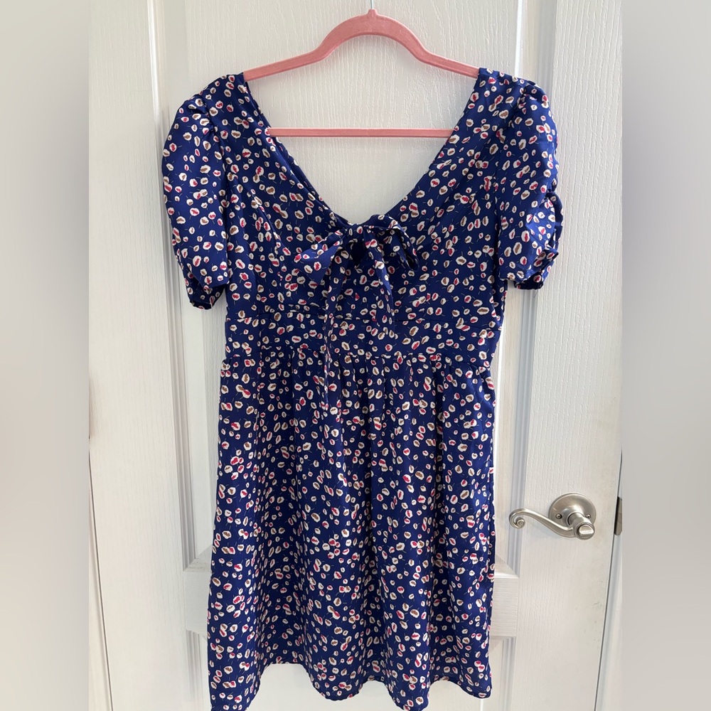 Forever 21 Blue Floral Dress